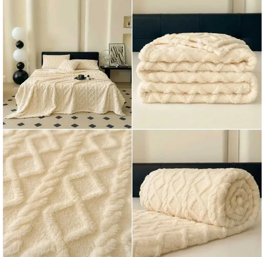 Cobija Piel de Cristal Ultra Suave | Elegancia, Calidez y Máximo Confort